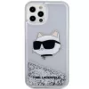 Karl Lagerfeld KLHCP12MLNHCCS iPhone 12/ 12 Pro 6.1" silver/silve-3666339119058 3 kép