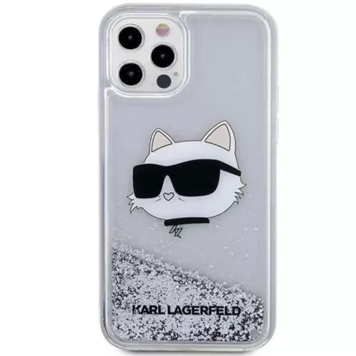 Karl Lagerfeld KLHCP12MLNHCCS iPhone 12/ 12 Pro 6.1" silver/silve-3666339119058 3 kép