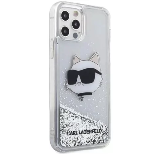 Karl Lagerfeld KLHCP12MLNHCCS iPhone 12/ 12 Pro 6.1" silver/silve-3666339119058 4 kép