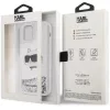 Karl Lagerfeld KLHCP12MLNHCCS iPhone 12/ 12 Pro 6.1" silver/silve-3666339119058 8 kép