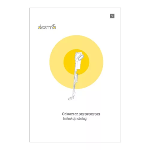 Deerma DX700s rúdporszívó (szürke)-6955578034992 7 kép