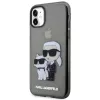 Karl Lagerfeld KLHCN61HNKCTGK iPhone 11 6.1" fekete/fekete keménytok -3666339119003 2 kép