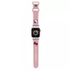 Hello Kitty Silicone Kitty Head szíj Apple Watch 42/44/45/49mm - Pink