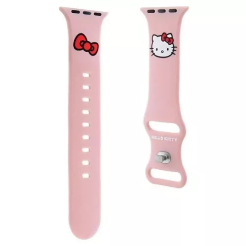 Hello Kitty Silicone Kitty Head szíj Apple Watch 42/44/45/49mm - Pink-3666339212025 3 kép