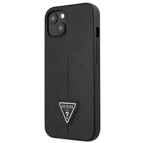 Guess GUHCP13SPSATLK iPhone 13 mini 5,4" fekete / fekete keménytok Sa-3666339040277 2 kép