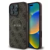  iPhone 16 Pro Max Barna Guess PU Leather 4G Colored Ring MagSafe tok