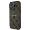  iPhone 16 Pro Max Barna Guess PU Leather 4G Colored Ring MagSafe tok-3666339327279 3 kép