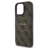  iPhone 16 Pro Max Barna Guess PU Leather 4G Colored Ring MagSafe tok-3666339327279 4 kép