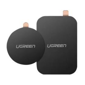 Ugreen LP123 mágneses autós telefontartó lapok, 2 darab (fekete)-6957303864102 1 kép