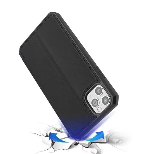 Dux Ducis Skin X fliptok iPhone 11 Pro fekete-6934913074787 3 kép