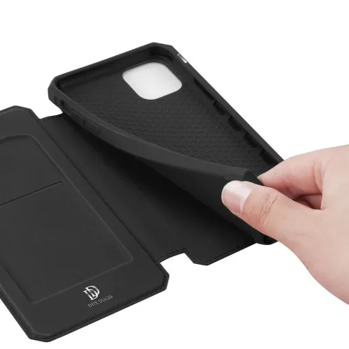 Dux Ducis Skin X fliptok iPhone 11 Pro fekete-6934913074787 8 kép