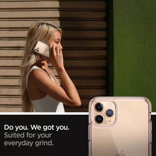 iPhone 11 Pro Rose Crystal Spigen Ultra Hybrid tok-8809685622833 5 kép