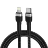 Wozinsky WNBCL2 Lightning / USB-C PD 30W kábel 2 m - fekete-5907769308765 1 kép