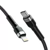Wozinsky WNBCL2 Lightning / USB-C PD 30W kábel 2 m - fekete-5907769308765 2 kép