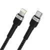 Wozinsky WNBCL2 Lightning / USB-C PD 30W kábel 2 m - fekete-5907769308765 4 kép