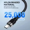 Wozinsky WNBCL2 Lightning / USB-C PD 30W kábel 2 m - fekete-5907769308765 8 kép