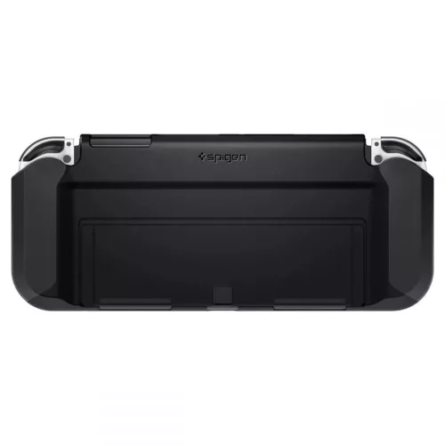  Nintendo Switch OLED Fekete Spigen Thin Fit tok-8809811858211 3 kép