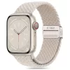 Tech-protect Nylonmag Apple Watch 4 / 5 / 6 / 7 / 8 / 9 / 10 / 11 / Se / Ultra 1 / 2 / 3 / 4 (42 / 44 / 45 / 49 Mm) Starlight
