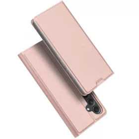 DUX DUCIS wallet case SKIN PRO Samsung Galaxy S24 Plus tok rózsaszín-6934913021583 2 kép