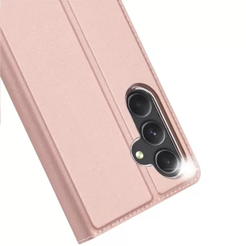 DUX DUCIS wallet case SKIN PRO Samsung Galaxy S24 Plus tok rózsaszín-6934913021583 4 kép