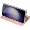 DUX DUCIS wallet case SKIN PRO Samsung Galaxy S24 Plus tok rózsaszín-6934913021583 5 kép