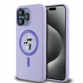  iPhone 15 Pro Max lila Original Pouch KARL LAGERFELD keménytok Szili-3666339254353 1 kép
