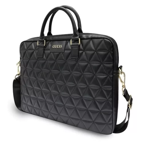 Guess Torba 15' Quilted laptop táska fekete, notebook táska (GUCB15Q-3700740469323 3 kép
