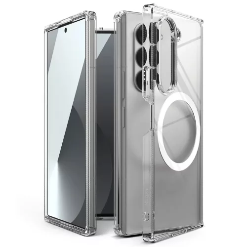 Ringke Fusion Magnetic Magsafe Galaxy Z Fold 6 Clear Tok-8809961786969 3 kép