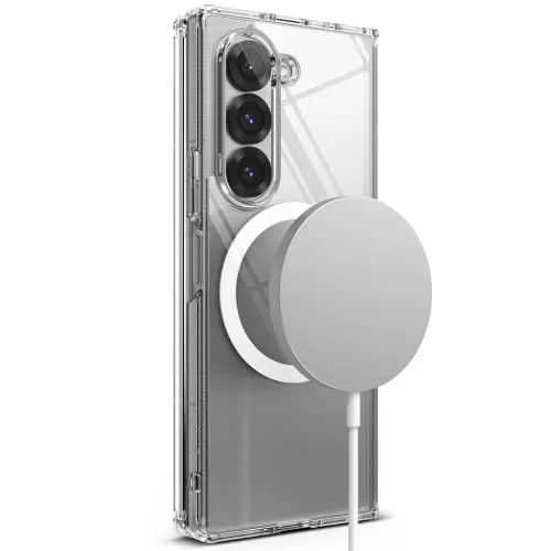 Ringke Fusion Magnetic Magsafe Galaxy Z Fold 6 Clear Tok-8809961786969 5 kép