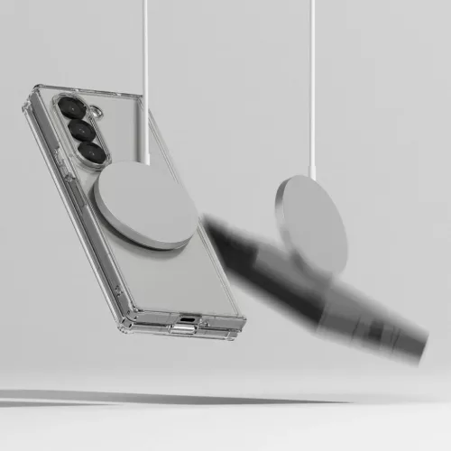 Ringke Fusion Magnetic Magsafe Galaxy Z Fold 6 Clear Tok-8809961786969 8 kép