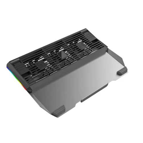 Tellur Cooler laptop hűtő Shade 17, 3 ventilátorral, RGB LED-del, U-5949120005456 5 kép