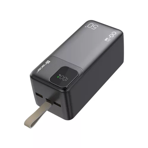 Tracer 47825 Prime-V5 50000mAh QC22.5W+PD20W Powerbank, fekete-5907512879023 2 kép