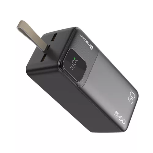 Tracer 47825 Prime-V5 50000mAh QC22.5W+PD20W Powerbank, fekete-5907512879023 3 kép