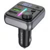Borofone Transmitter FM BC50 Ascenso MP3, Bluetooth - 2xUSB + Type C --6941991115257 3 kép