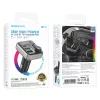 Borofone Transmitter FM BC50 Ascenso MP3, Bluetooth - 2xUSB + Type C --6941991115257 9 kép