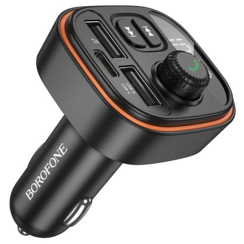Borofone FM Transmitter BC59 Heroic MP3, Bluetooth - 2xUSB + Type C - -6941991117312 1 kép