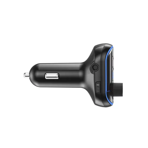 Yesido Transmitter FM Y44 MP3, Bluetooth - 2xUSB + microSD - 20W feket-6971050264664 4 kép