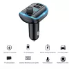 Yesido Transmitter FM Y44 MP3, Bluetooth - 2xUSB + microSD - 20W feket-6971050264664 5 kép