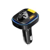 Yesido Transmitter FM Y45 MP3, Bluetooth - 2xUSB + Type C + microSD - QC 18W PD 20W fekete
