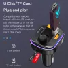 Yesido Transmitter FM Y45 MP3, Bluetooth - 2xUSB + Type C + microSD - -6971050264671 10 kép