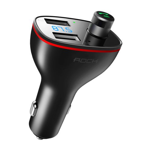 Rock Transmitter FM B300 MP3, Bluetooth - 2xUSB - fekete-6971236599900 15 kép