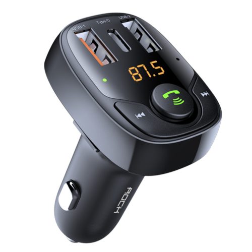 Rock Transmitter FM B301 MP3, Bluetooth - 2xUSB + Type C + micro SD - -6941402706036 9 kép