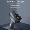 Rock Transmitter FM B301 MP3, Bluetooth - 2xUSB + Type C + micro SD - -6941402706036 1 kép