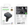 Borofone Transmitter FM BC60 Hero MP3, Bluetooth - 2xUSB + Type C - PD-6941991121388 9 kép