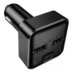Borofone FM Transmitter BC63 Selecto MP3, Bluetooth - 2xUSB - fekete-6941991126185 2 kép