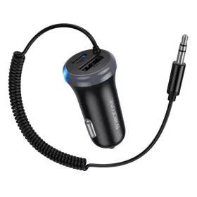 Borofone Audio Bluetooth Vevő AUX BC64 Contento fekete-6941991126567 2 kép