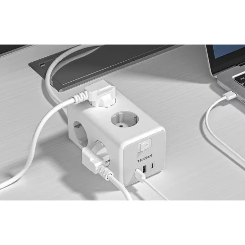TESSAN Power strip TS-306-C-6975799313980 2 kép