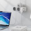 TESSAN TS-323X-C hálózati elosztó USB porttal-6975799319692 2 kép