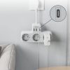 TESSAN TS-323X-C hálózati elosztó USB porttal-6975799319692 5 kép