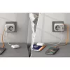 Tessan Fali Aljzat TS-332-DE  USB porttal elosztó-6975799319937 4 kép